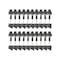 Nuvo Iron SURFACE MOUNT STAIR RAIL CONNECTORS, 20PK SQMSRA - alternate 4